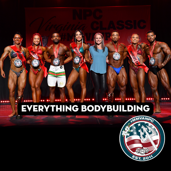 Corry with bodybuilders