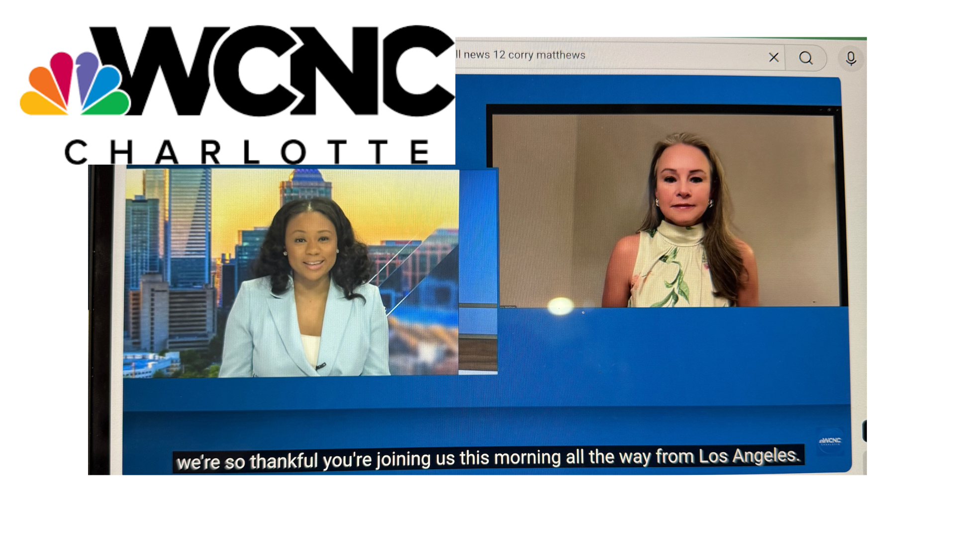 Load video: Corry on WCNC